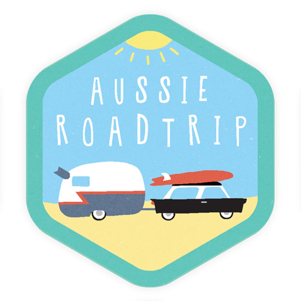 Vinyl Sticker - Aussie Road Trip | Bluegum Market